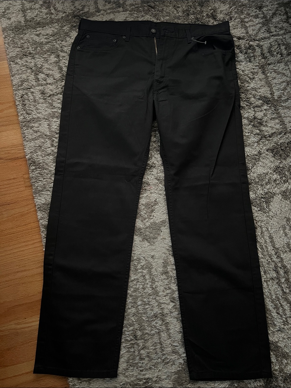 Levi 505 dark gray jeans 38W 32L